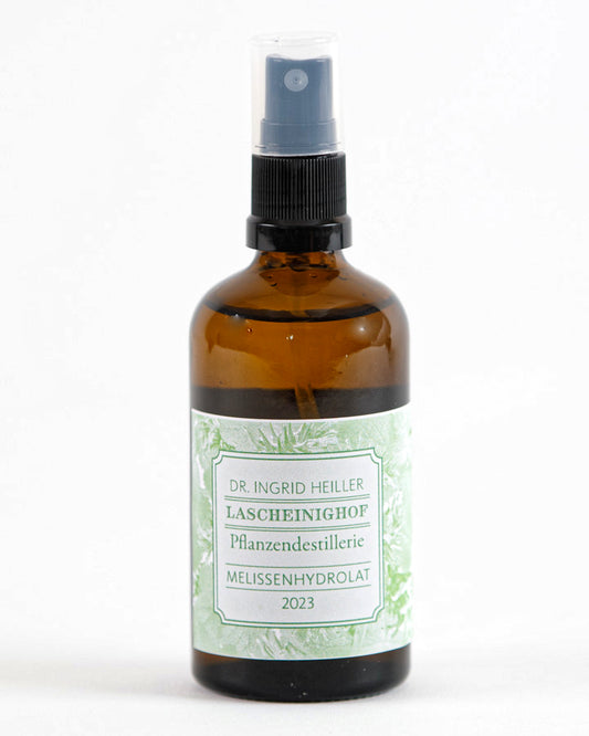 Melissenhydrolat - 100% naturreines wässriges Destillat aus Melissenblättern  100 ml Pumpspray